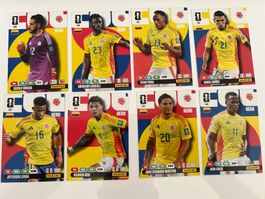 Panini Adrenalyn XL FIFA WC 26 KOLUMBIEN, 8 SPIELER