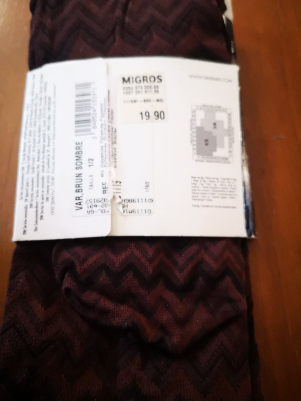 Collants: DiM Strümpfe / Collant brun – Neuf avec emballage d'origine à Onex par Genevois85 3