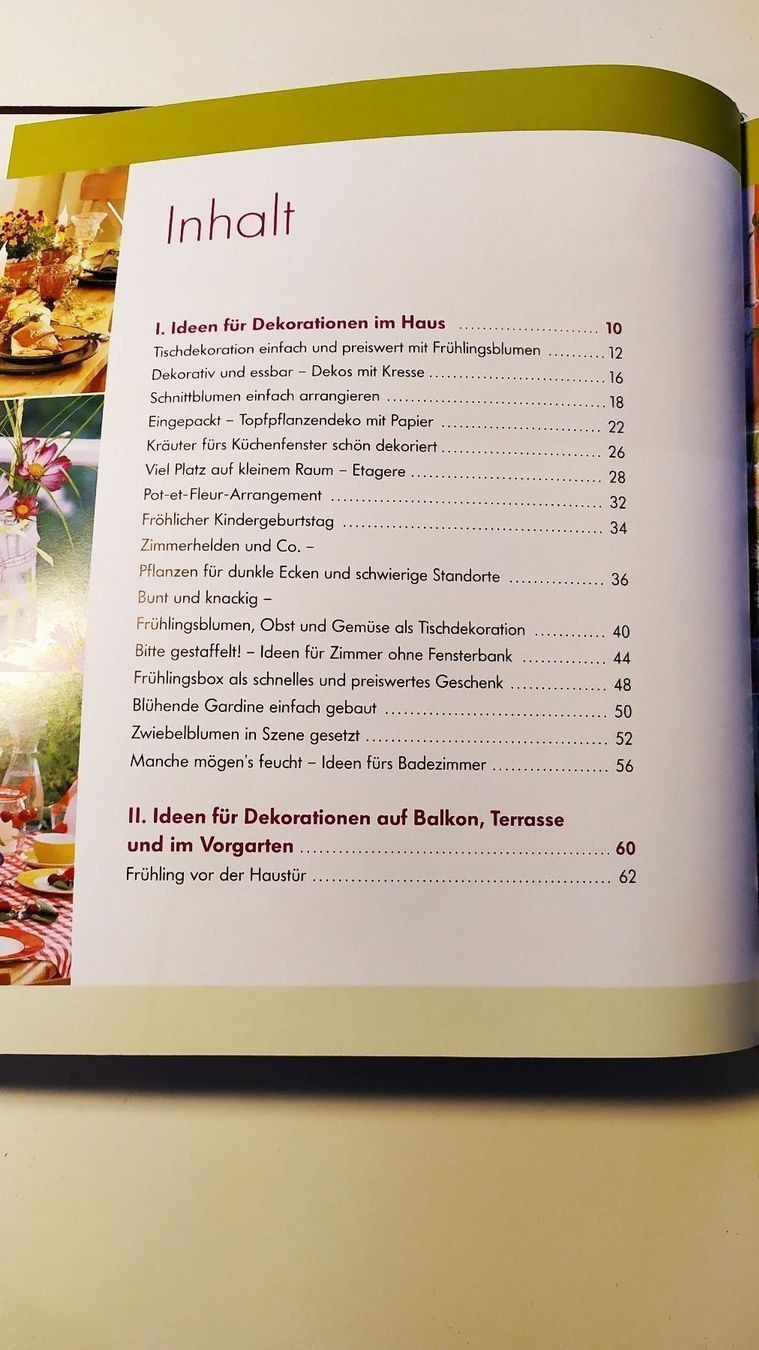 Libri: Dekorieren mit Blumen – Nuovo (secondo la descrizione) da Adlikon b. Andelfingen venduto da IlonaSp 2