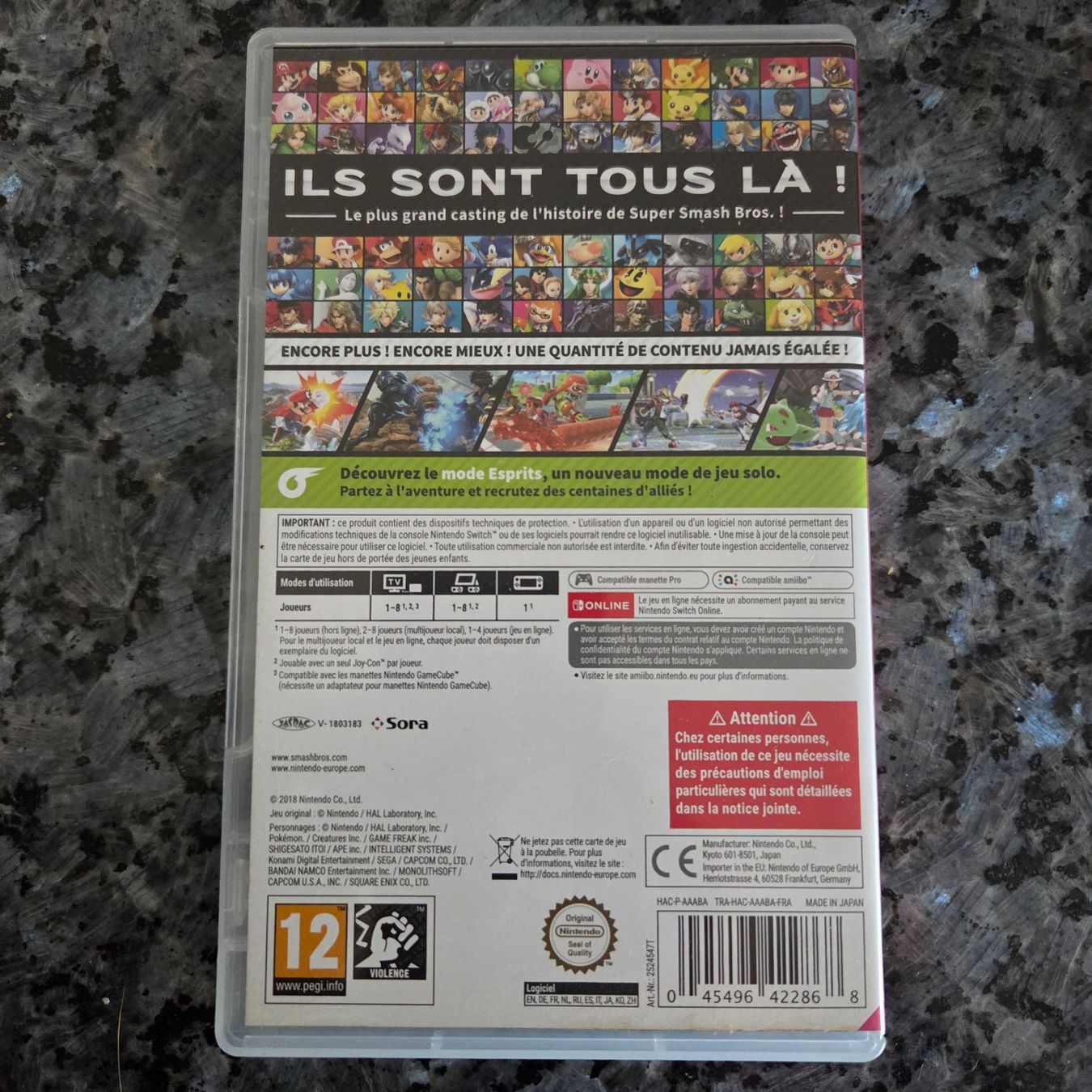 Nintendo Giochi: Super Smash Bros Ultimate - Nintendo Switch – Usato da Vernayaz venduto da Lecoffreromand 1