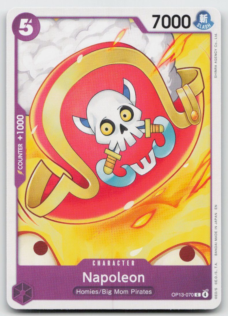 Bandai Carte collezionabili: One Piece Napoleon OP13-070 C – Usato da Lugano venduto da VlaseCard