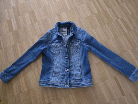 Harley Davidson Jeans Jacke, Damen Grösse M, Top Zustand!
