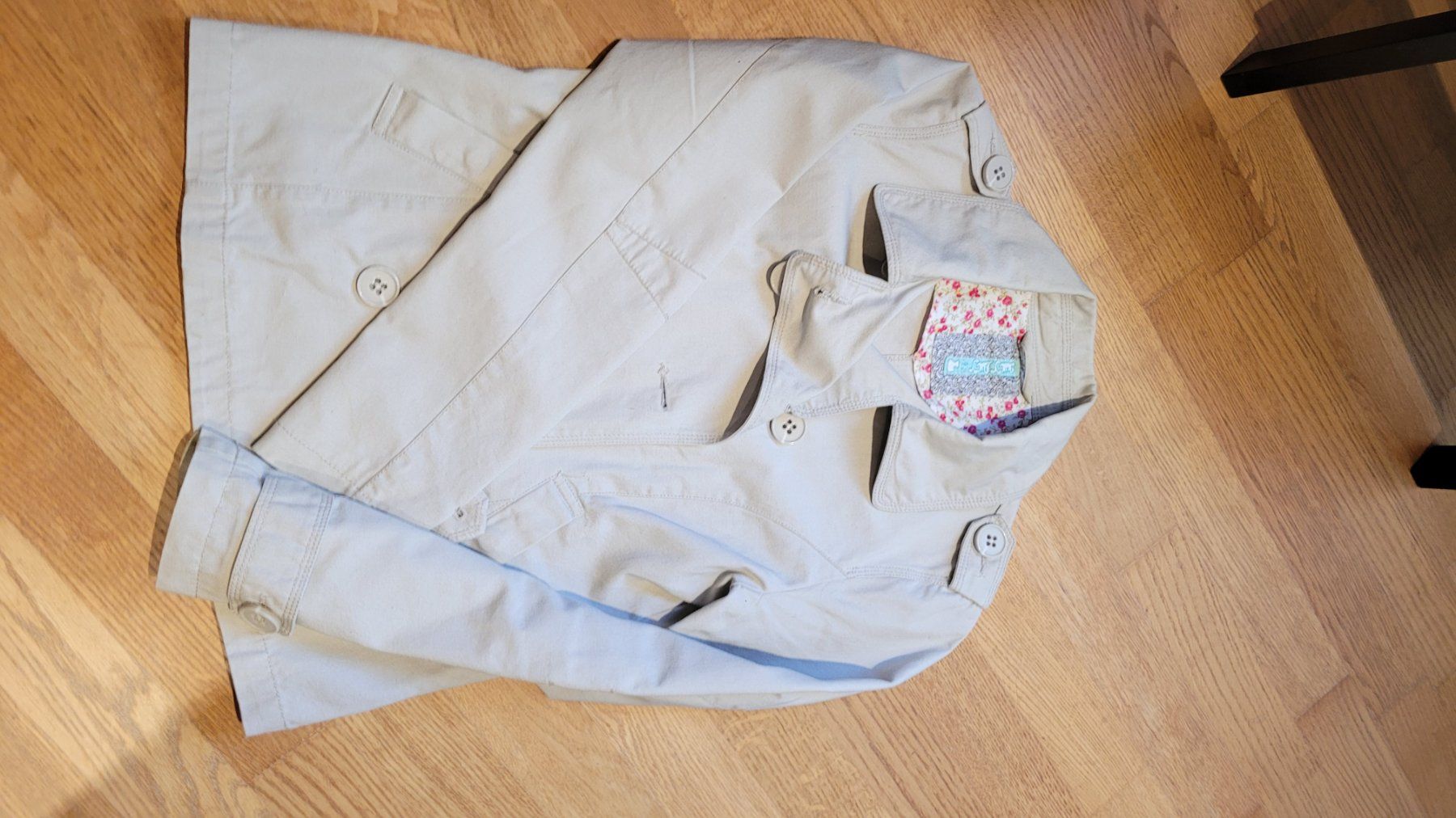 C&A Giacche: Uebergangsjacke beige, Grösse L von C&A – Nuovo (secondo la descrizione) da Neschwil venduto da flower_69