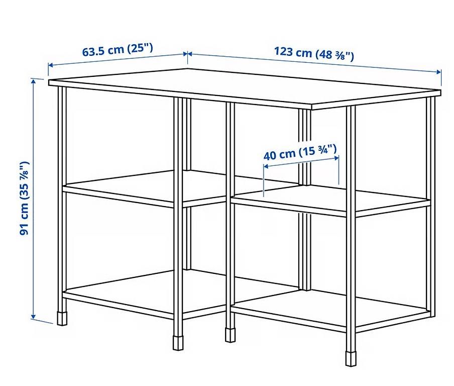 Komplettküchen: IKEA ENHET Kücheninsel Kitchen Island – Gebraucht aus Zürich von authenticmonkey 1