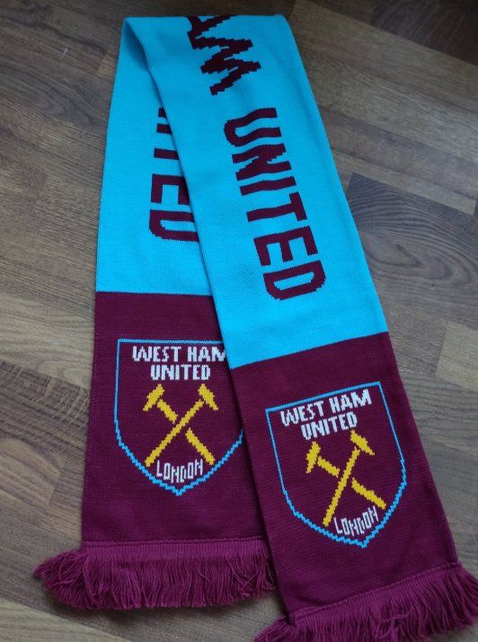 Foulards, Tücher & Schals: Schal West Ham United – Gebraucht aus Hemberg von kun_5pyb 3