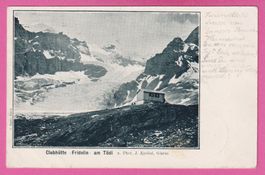 Clubhütte Fridolin am Tödi gel 1901 Stabstempel Linththal