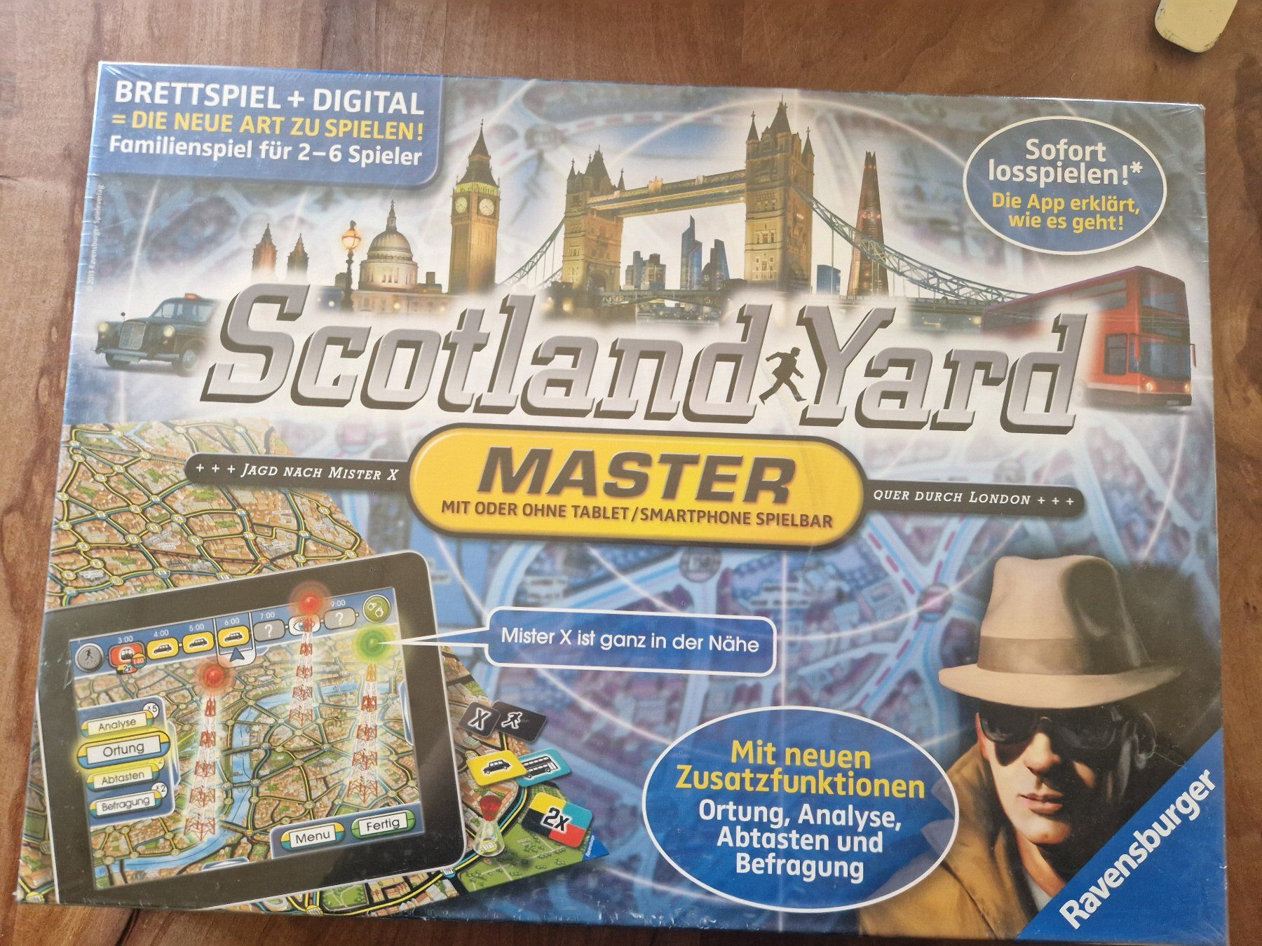 Ravensburger Giochi: NEU Scotland Yard Master – Nuovo e nell'imballaggio originale da Giswil venduto da monimaus08