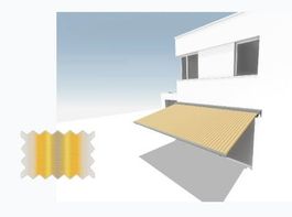 Schenker Storen Markise NGM20 Sonnenstore, 550x250 cm