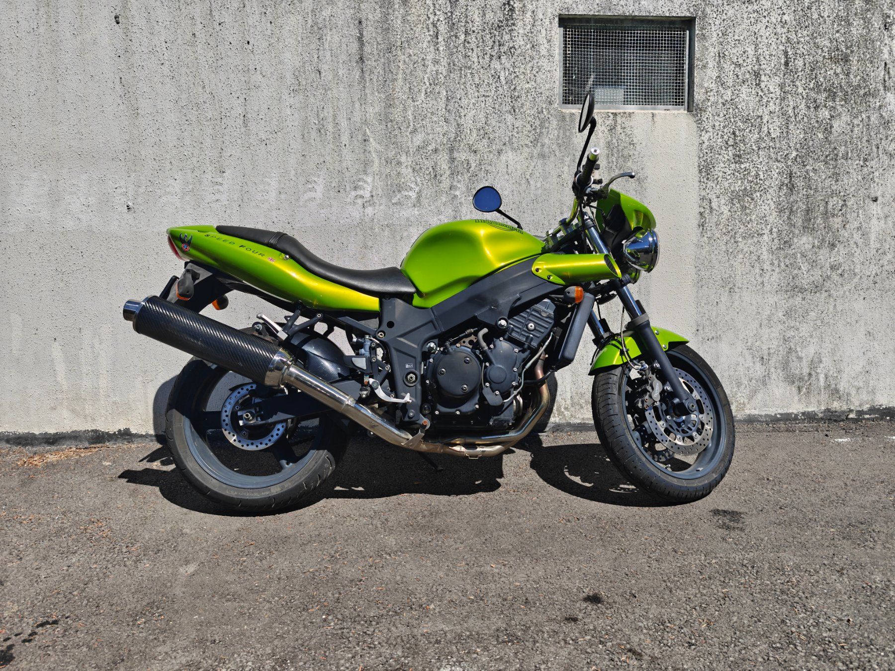 Triumph Route: TRIUMPH Speed Four 600cc – D'occasion à Sion par Kob7