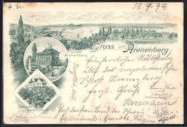 Litho Arenenberg, Schloss Arenenberg, Sc