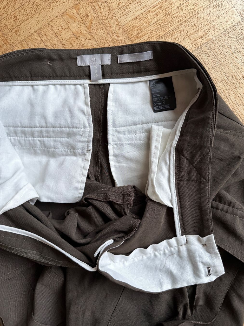 H&M Pantaloni: H&M m. Wolle Hose Gr. 42 neu – Usato da Zürich venduto da bluebirdmon 6