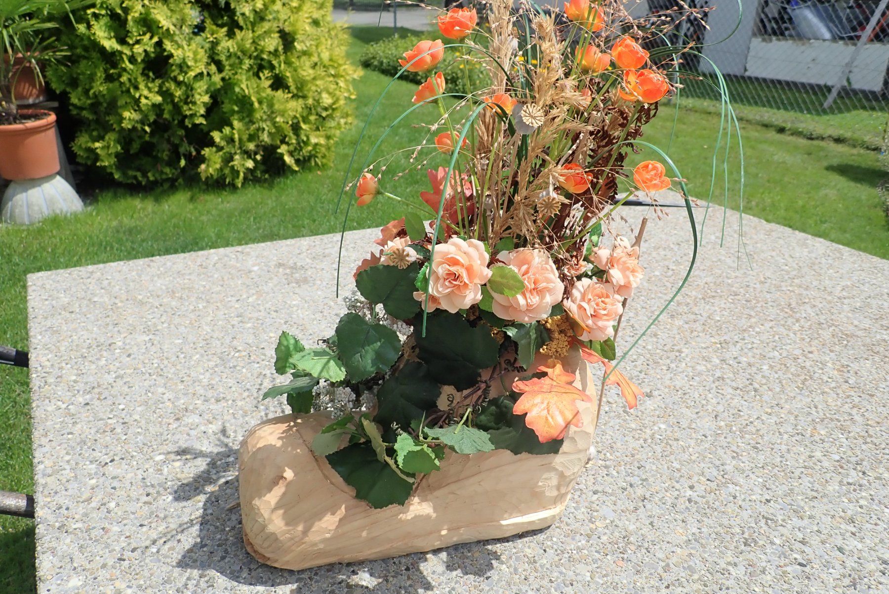 Tutte le decorazioni: Blumen-Holzschuh – Nuovo (secondo la descrizione) da Buchs AG venduto da dehelmi 1