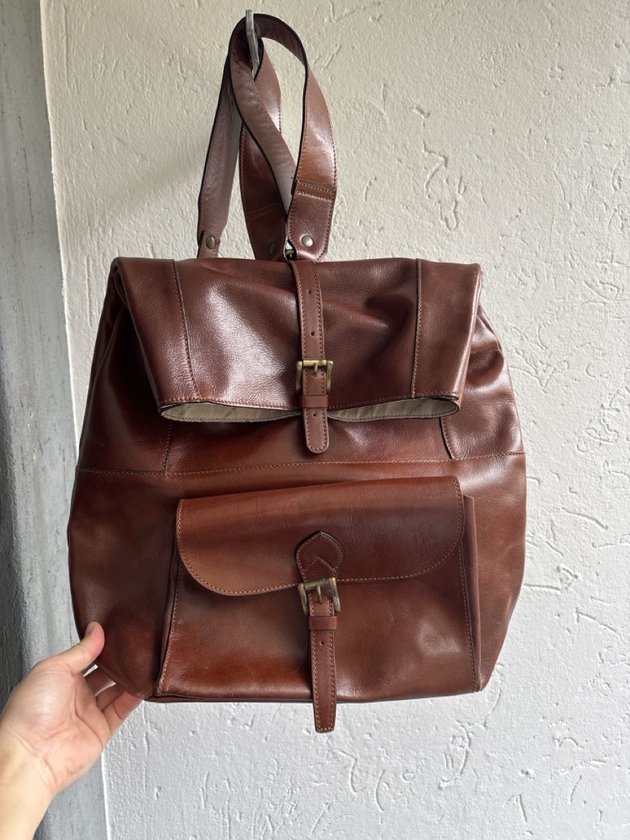 Rucksäcke: Wunderschöner Lederrucksack – Neu (gemäss Beschreibung) aus Bern von agata89