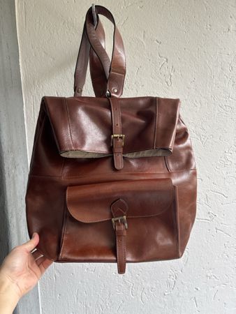 Wunderschöner Lederrucksack