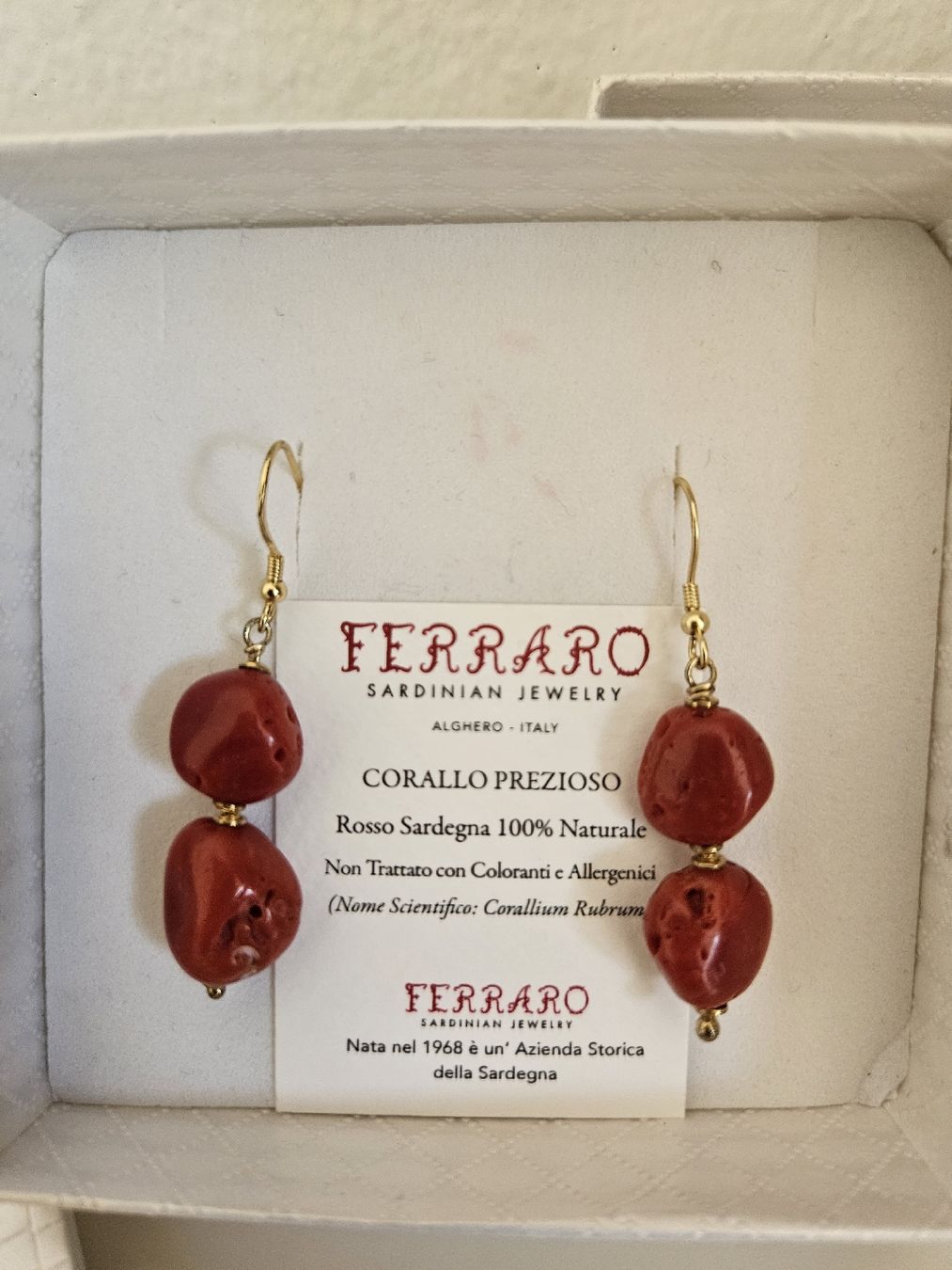 Boucles d'oreille: Coral Earrings Geschenkset ab 1 CHF OHNE BOX – Neuf avec emballage d'origine à Lugano par pknoodle 1