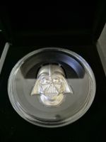 Star Wars Darth Vader Premium Helmet Silber 2 oz Silver Coin