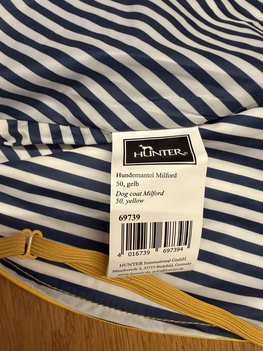 Hunter Abbigliamento: Hunderegenmantel Hunter, 50cm – Nuovo (secondo la descrizione) da Winterthur venduto da 2mirj 1