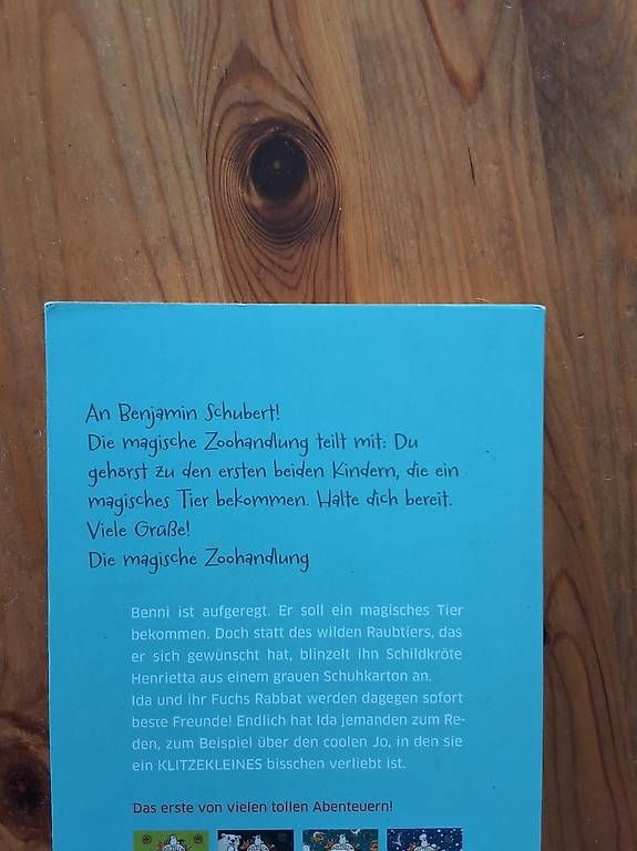 Libri: Die Schule der magischen Tiere Band 1  – Usato da Gipf-Oberfrick venduto da nic_wpq5 1