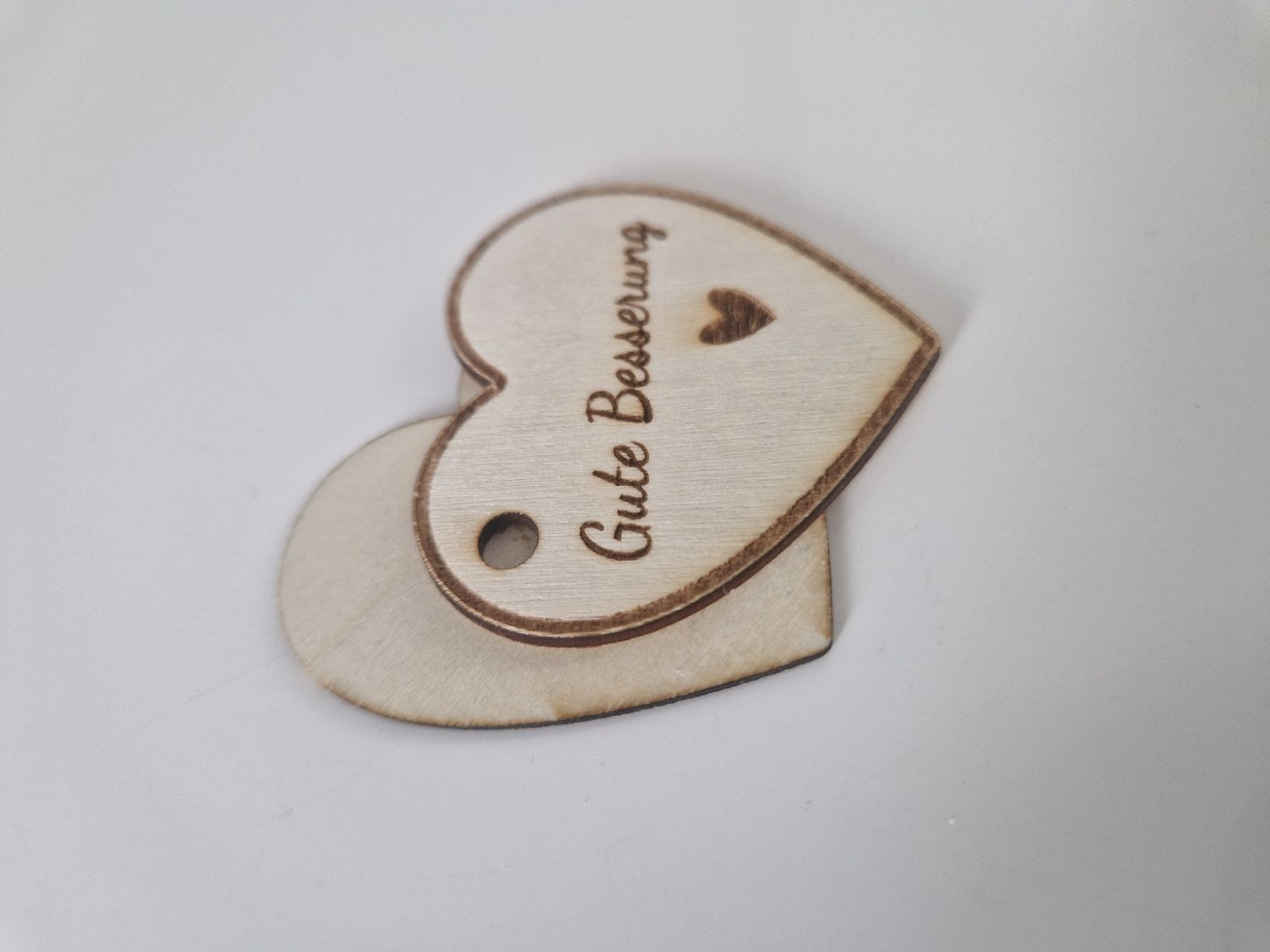 Tutte le decorazioni: Holz Herz mit Gravur – Nuovo (secondo la descrizione) da Jegenstorf venduto da Nilo_92 1