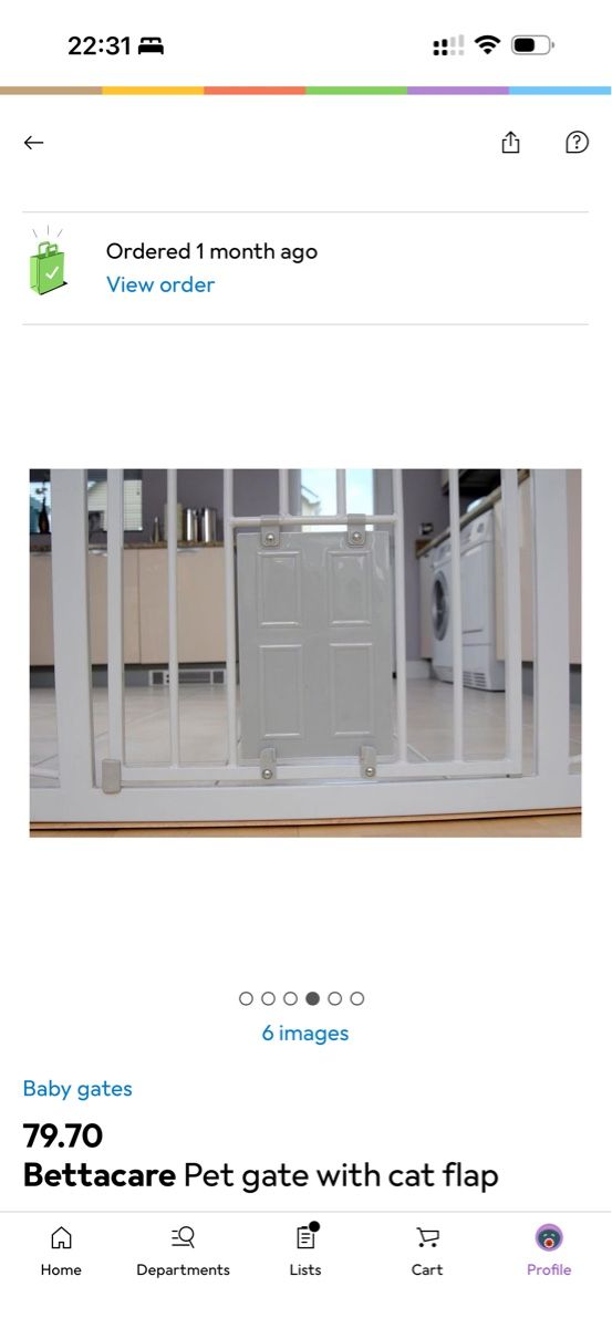 Chatières: Bettacare pet gate with cat flap – Neuf (Voir description) à Thalwil par Evrim78 1