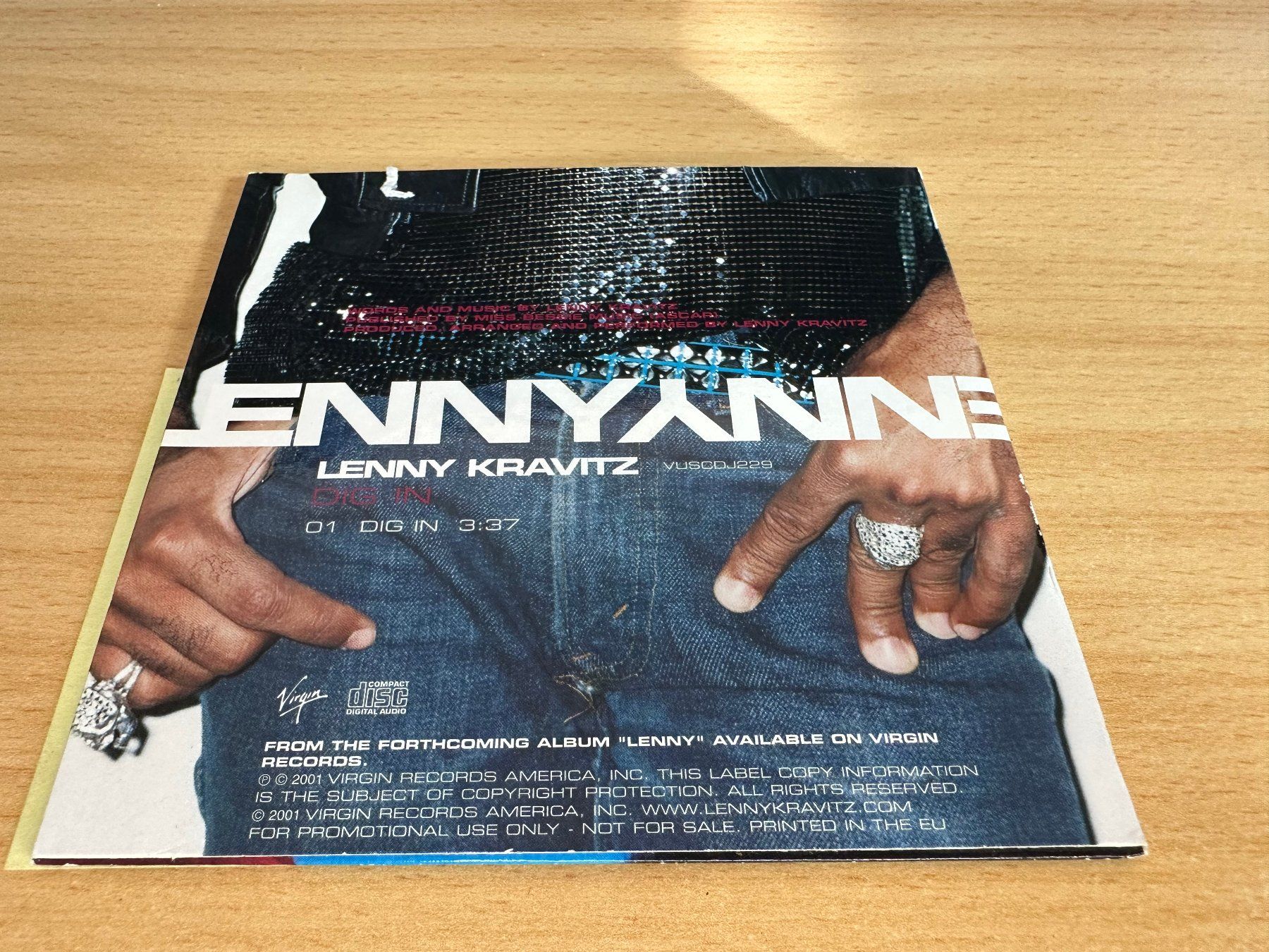 CD: Lenny Kravitz – Dig In - Maxi CD – Usato da Rikon im Tösstal venduto da Alpenmutz 1