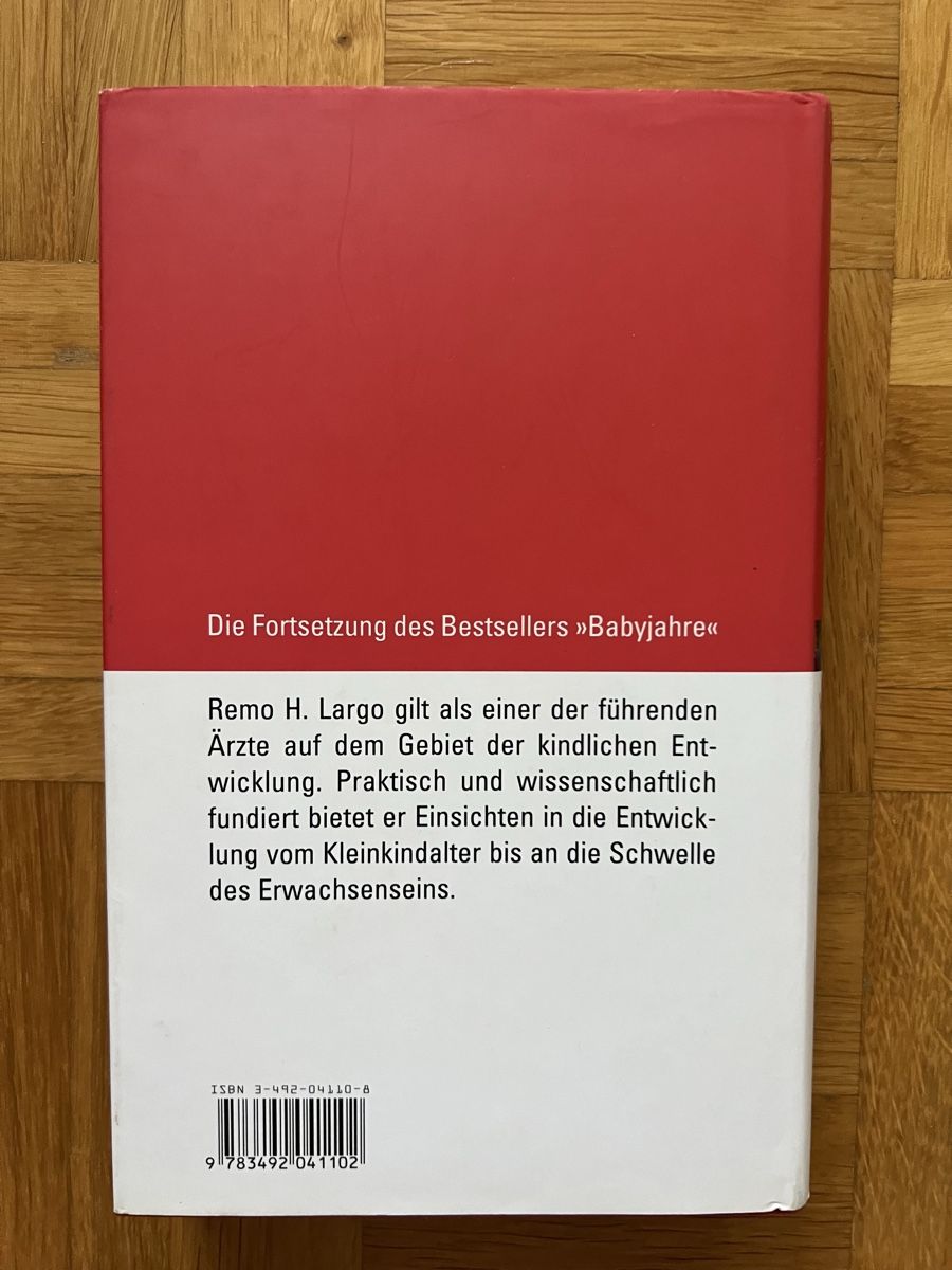 Libri: Kinderjahre von Remo H. Largo – Nuovo (secondo la descrizione) da Rüschlikon venduto da Picpara 1
