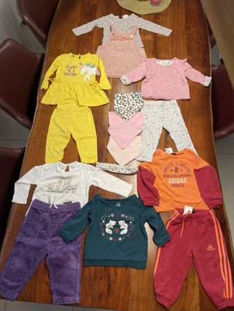 Kinderkleidung gr. 74 Herbst/ Winter div. Marken