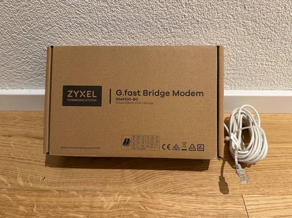 Modem & Router: Zyxel G.fast bridge modem GM4100-B0 – Usato da Urtenen-Schönbühl venduto da Timing0 1