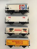 Güterwagen 4er Set Pepsi Bell Appenzeller Eichhof MÄRKLIN