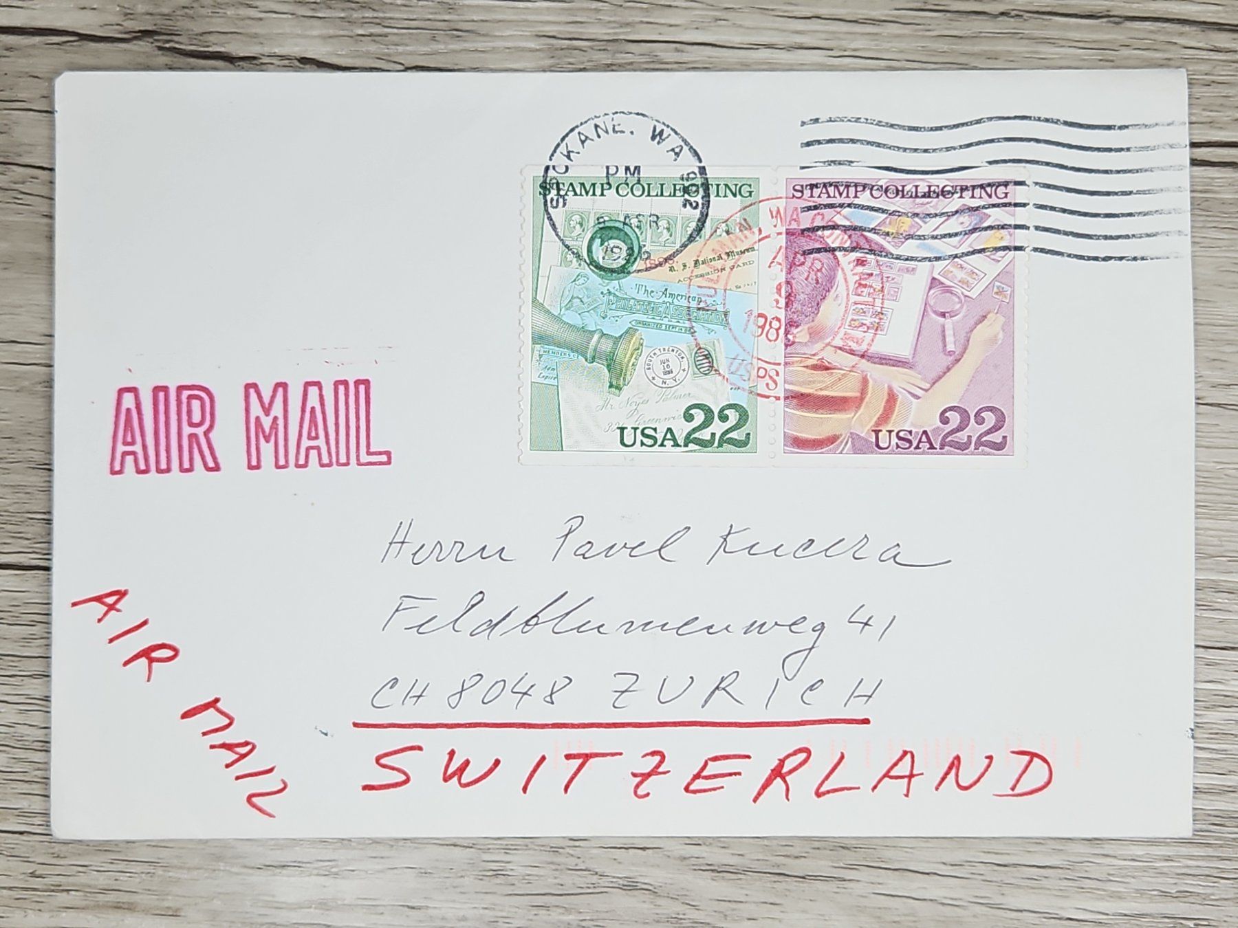 Tutti i francobolli: CL06 Enveloppe + Timbre USA 1985 – Usato da Cousset venduto da Patrick_Collections