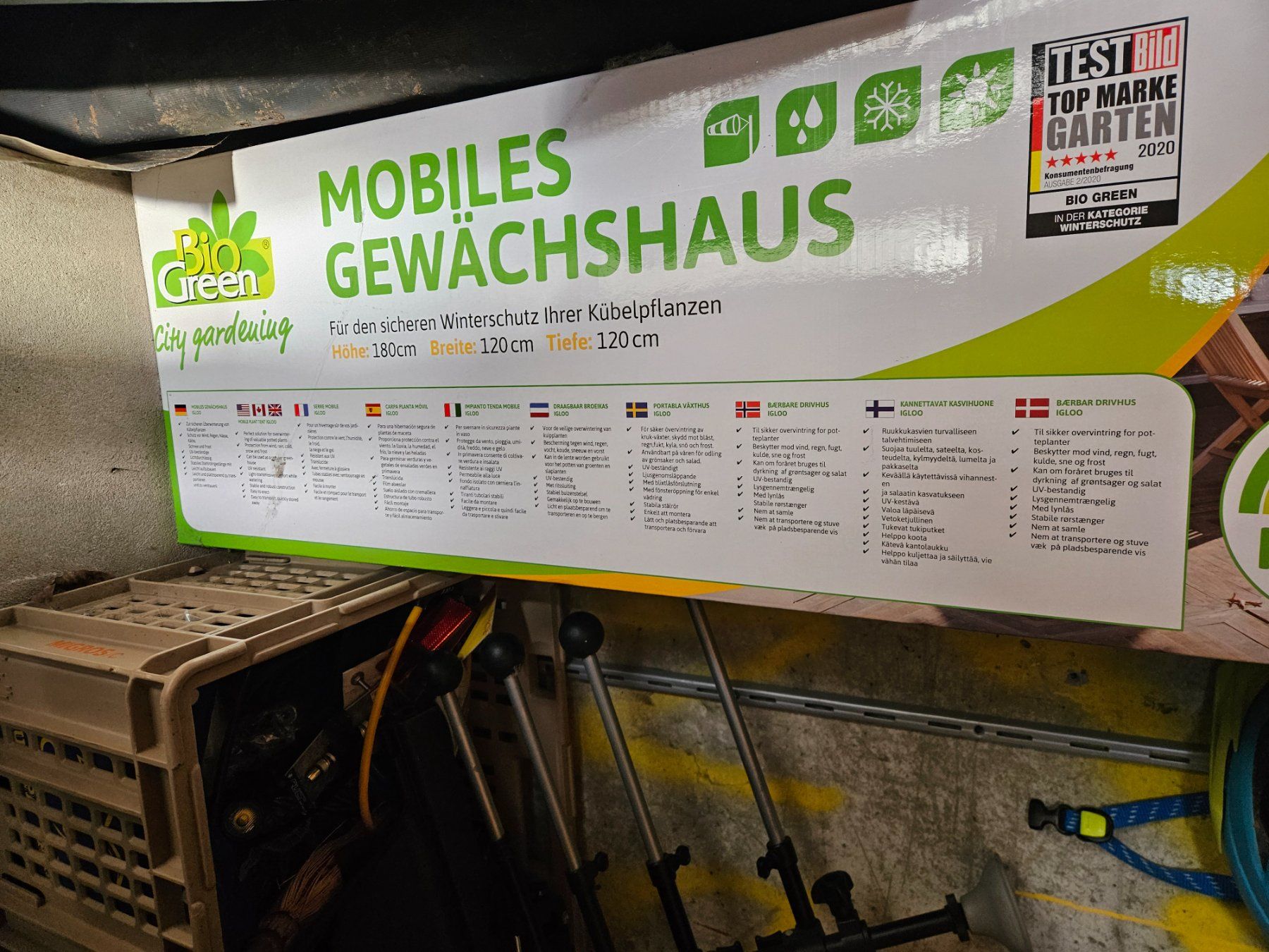 Tende & Padiglioni: Mobiles Gewächshaus – Usato da Oberstammheim venduto da hexli05 1