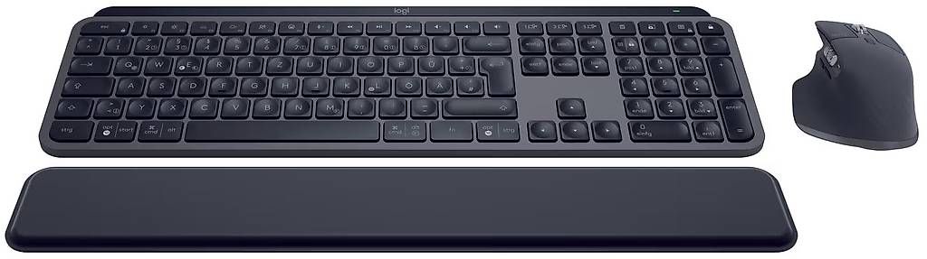 Logitech Tastiere: Set Logitech MX Keys S + Souris MX Master 3S Noir Graphite – Usato da Morges venduto da con_jw6n