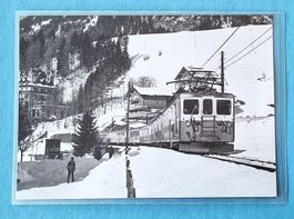 Chateau d'Oex - Chemin de Fer Montreux-Oberland - MOB - 1965