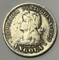 20 Centavos / 4 Macutas - Angola / Portugal -1927