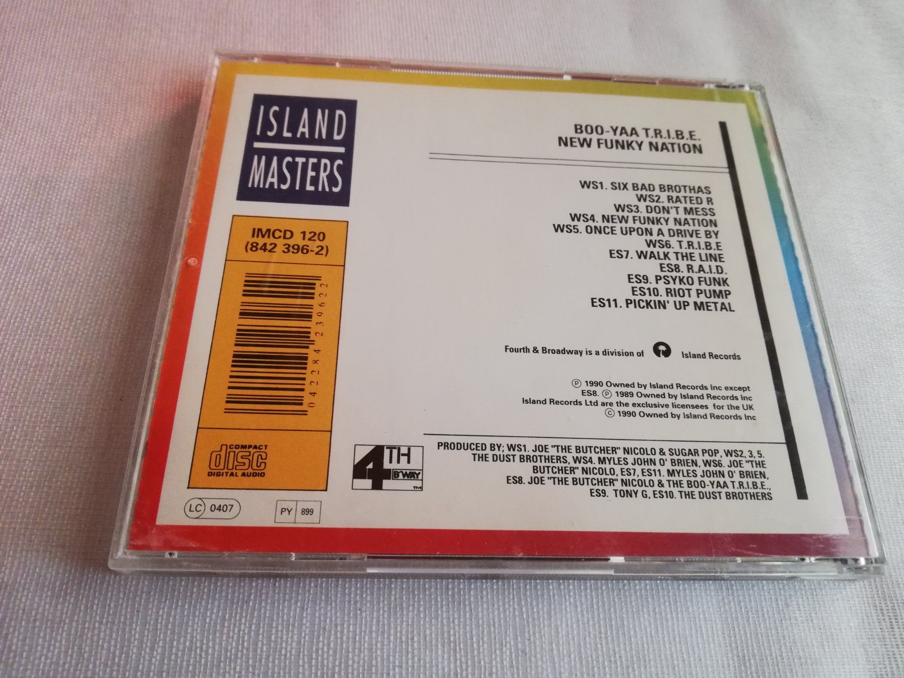 CD: BOO-YAA T.R.I.B.E. - NEW FUNKY NATION – Usato da Bern venduto da Vinylsound.ch 1