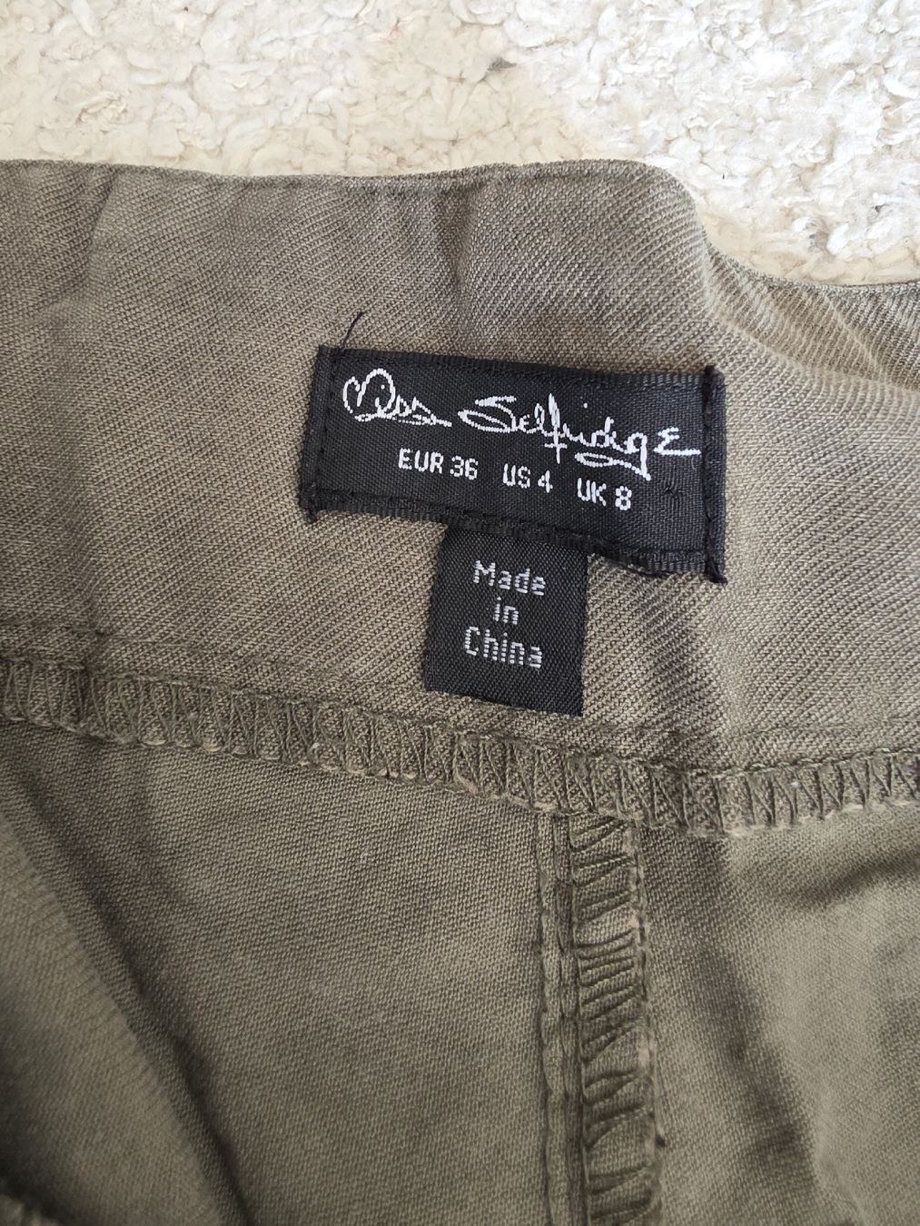 Hosen: Short kaki Miss Selfridge taille 36 – Gebraucht aus Vevey von Renka2011 1