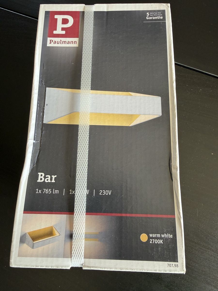 Paulmann Lampade: Modern White LED Wall Light Bar - 200mm - Paulmann – Nuovo e nell'imballaggio originale da Wallbach venduto da Nenex 4