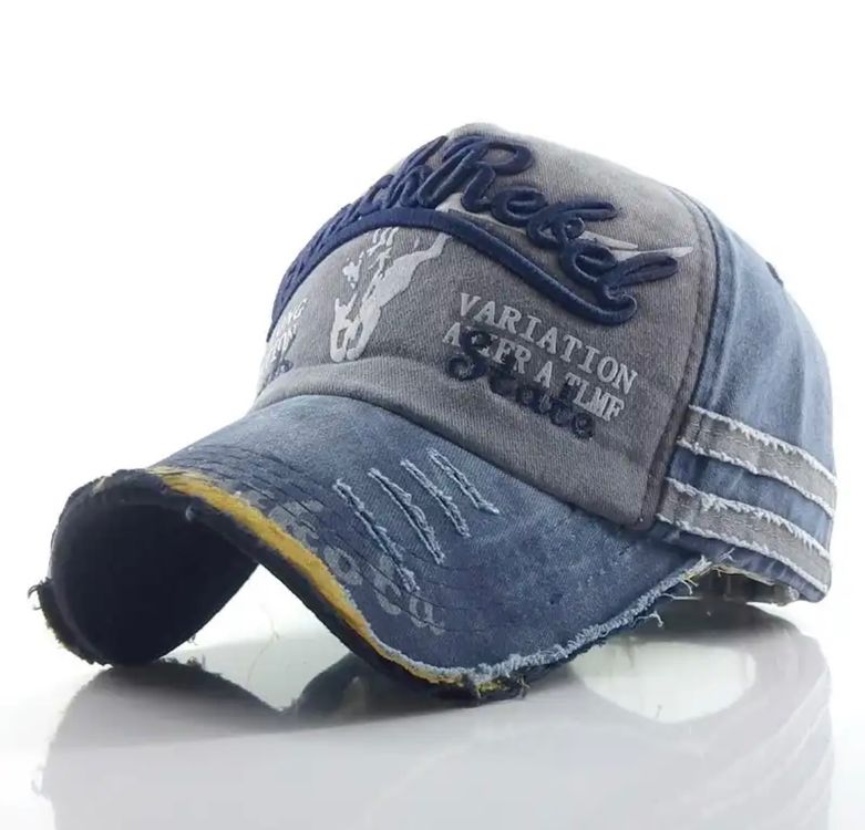 Baseballmütze Indian Scout 1921 - Biker Kappe Verstellbar Aus Baumwolle