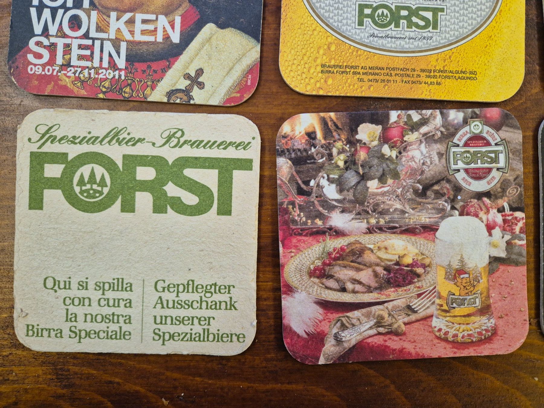 Sottobicchieri: Bierdeckel Brauerei Forst Italien – Usato da St.Gallen venduto da Stocken64 2