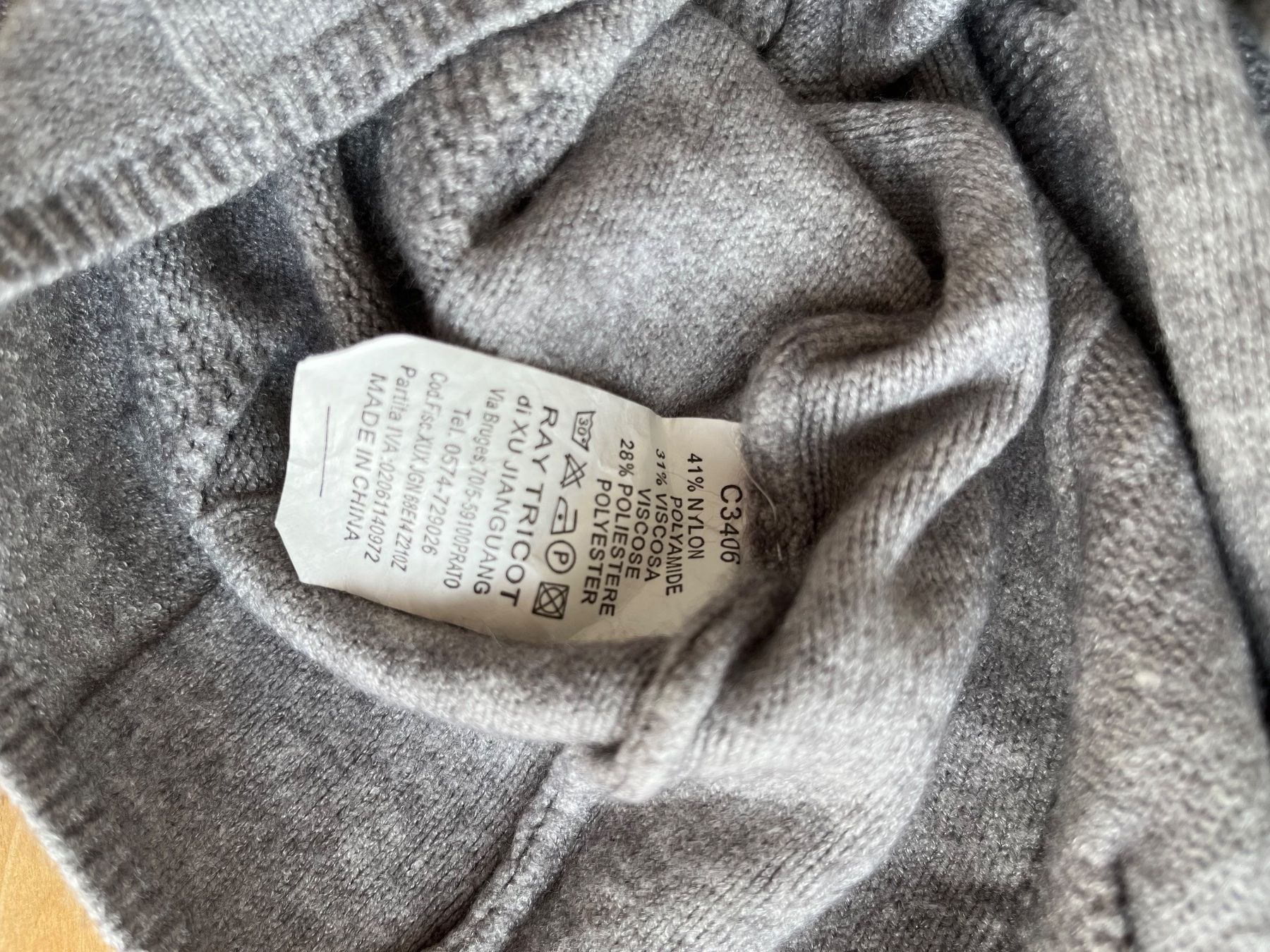 Pulls & Sweat-shirts: Kuscheliger Zopfstrick-Pullover, Grau, Gr. S – D'occasion à Scharans par frischerwind 1