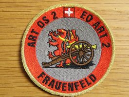 Art OS 2 Frauenfeld, Offiziersschule Artillerie, Badge