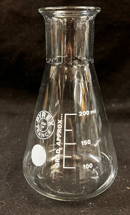 Erlenmeyerkolben 5000ml Mit Standard-Schliff 24/40 – Borosilikatglas, Mit Skala, Für Labor & Mischprozesse