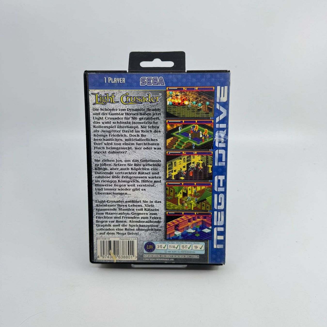Giochi: Light Crusader (Sega Mega Drive) – Usato da Herisau venduto da Seyashop1 2