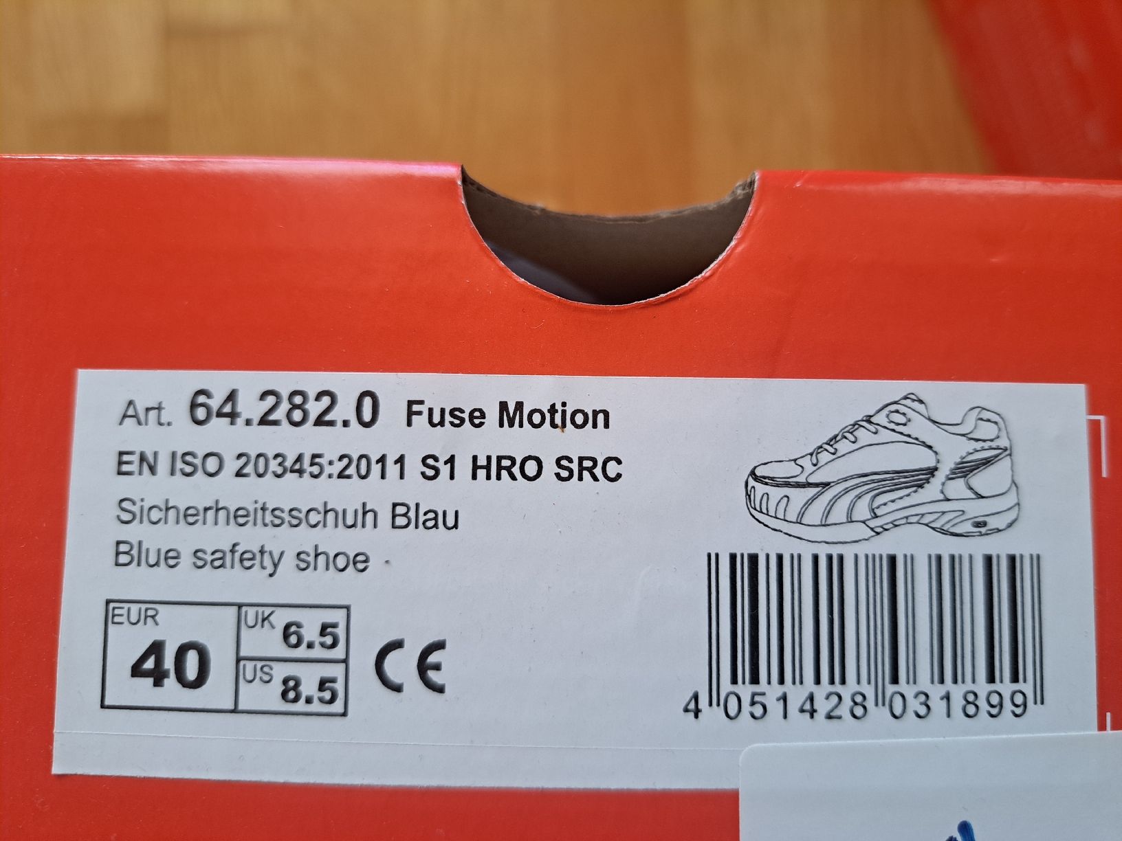 Puma Scarpe da uomo: Puma Arbeitsschuhe Gr40 – Nuovo e nell'imballaggio originale da Morens FR venduto da Kiscica 4