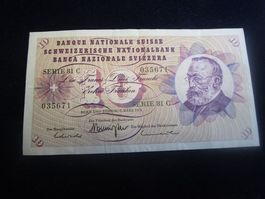 10er Banknote Serie 81 C - vom 17. März 1973
