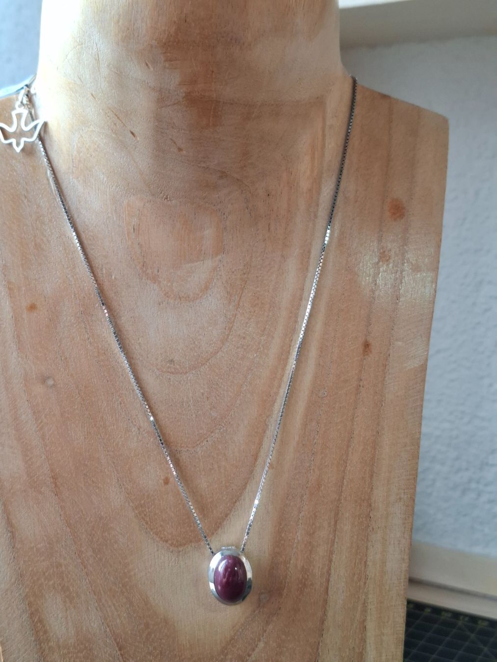 Pendentifs: Anhänger s 925 mit Korunde – Neuf (Voir description) à Zwieselberg par Halifaxmendusli 1