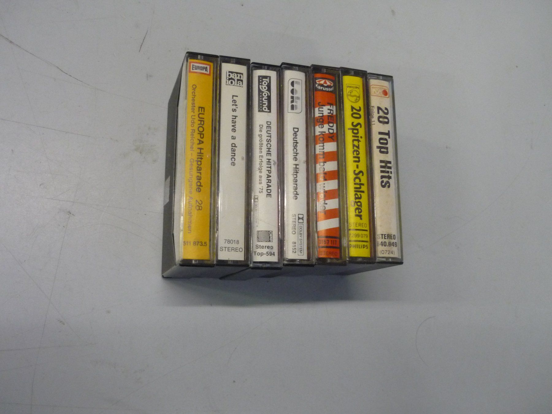 Musicassette: 7x MC Kassetten Deutsche Hitparade 70er – Usato da Beringen venduto da Flatretriever 1