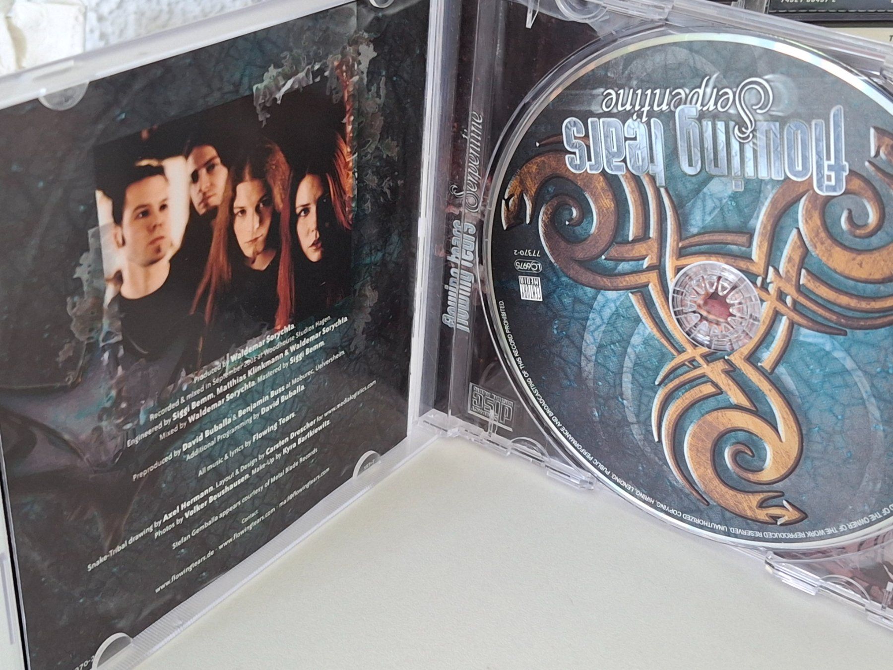 CD: CD Flowing Tears - Serpentine  /Death Metal – Usato da Aarberg venduto da Jackup1 2
