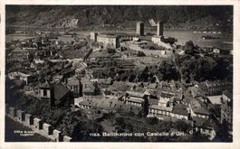 Bellinzona con Castello d'Uri