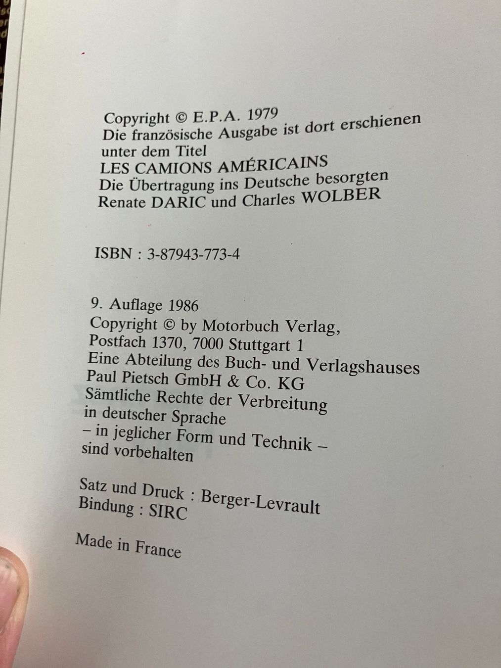 Libri: Buch - Trucks und Trucker - antik – Usato da Lindau venduto da PrinterGuy 3